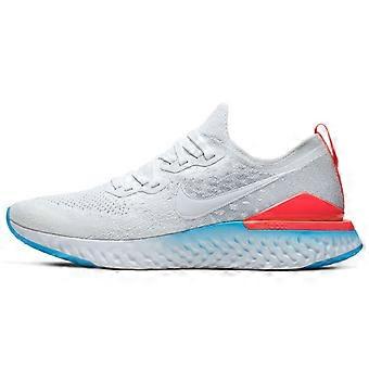 Nike Epic React Flyknit 2 Blå Hero Ljusröd CJ7794-146