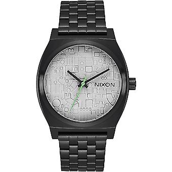 Nixon Time Teller Japanese Quartz Analog Man Watch with A045SW2383 Stainless Steel Bracelet