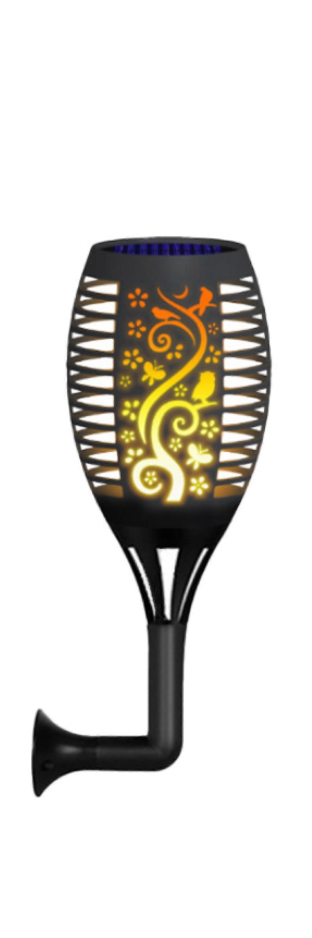 Enchanted Solar Pathway Lights Waterproof Dance Flame Garden Decor