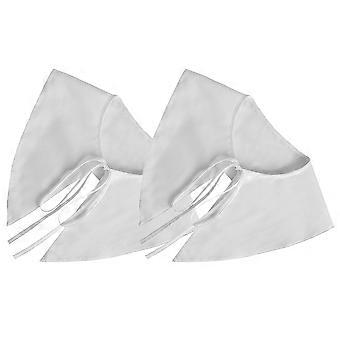 Avtagbar falsk krage, vit damkrage för dekoration, 10 stycken, elegant bomull.