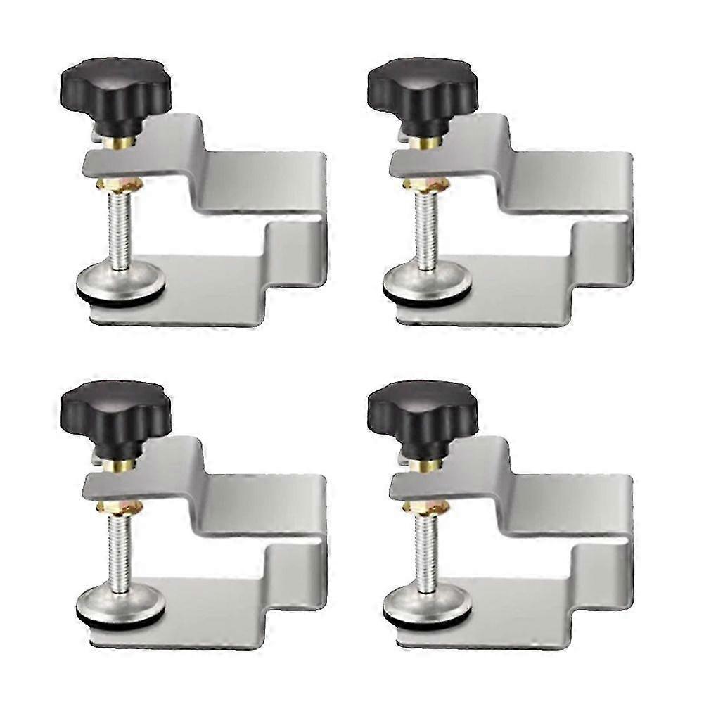 C Clamp Cabinet Hardware Jig Drawer Fixing Clip for Install Door Drawer Flexible Woodworking Tools 4PCS Plus