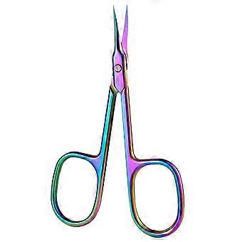 Stainless Steel Cuticle Scissors with Precision Curved Blades for Manicure and Nail Care