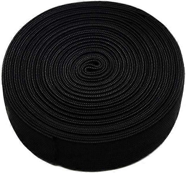 500cm Black Knit Elastic Spool