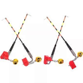 4pcs Clip-on Fishing Bite Alarm Indicator with LED Light