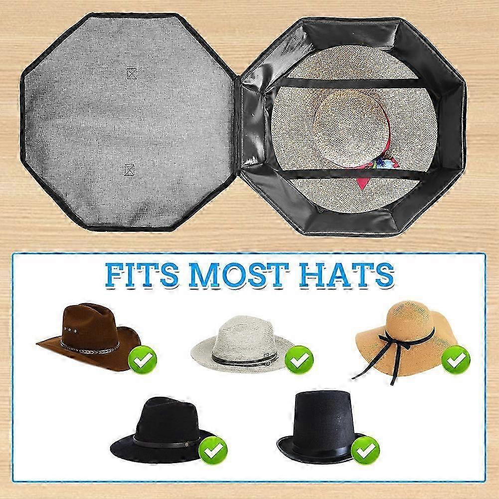 Structured Hat Travel Bag Dust-Proof