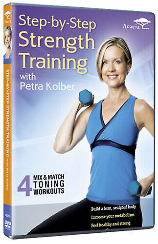 Step By Step Strength Training DVD (2010) Petra Kolber cert E Quality guaranteed - Region 2