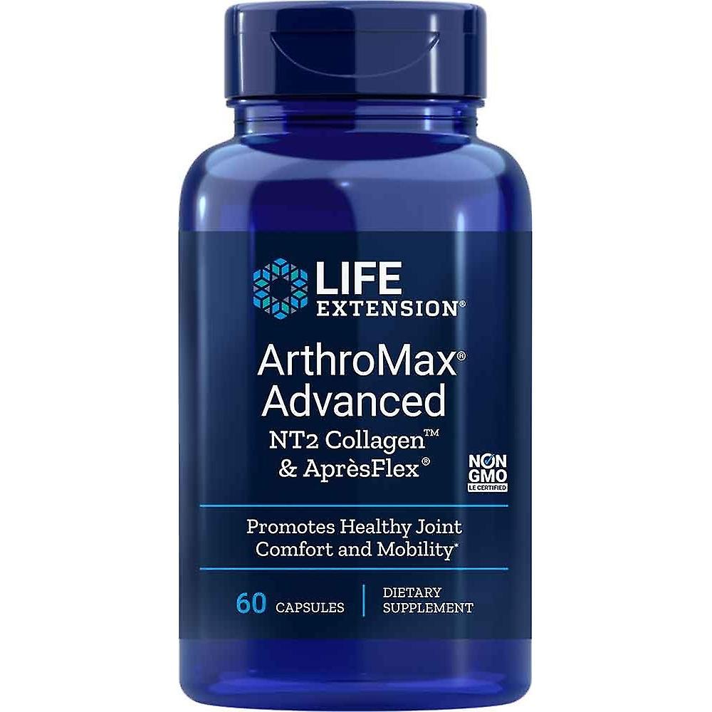 Life Extension Arthromax Advanced With NT2 Collagen Aprèsflex 02238