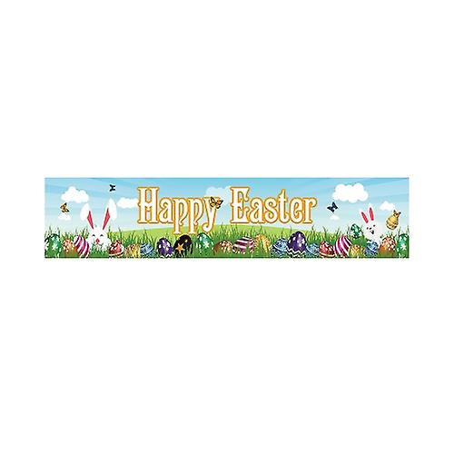 3 Pcs Easter Banner Flag Holiday Decoration Banner