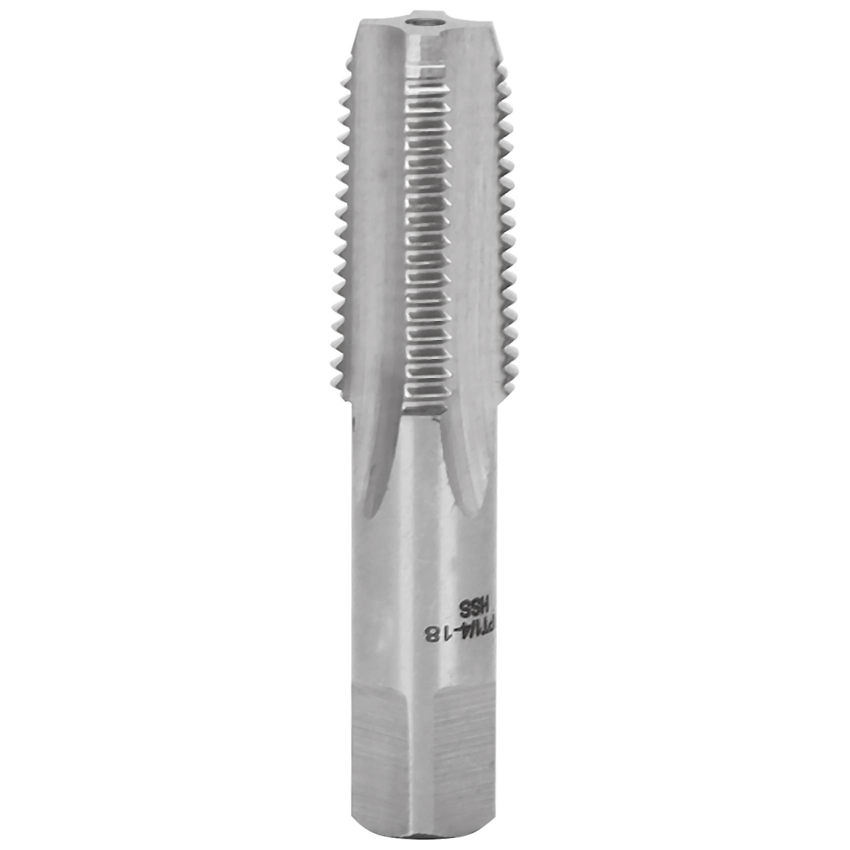 1Pc 1/4 Inch - 18 Npt High Speed Steel Taper Pipe Tap Metal Screw Thread Cutting Tool Threading Han