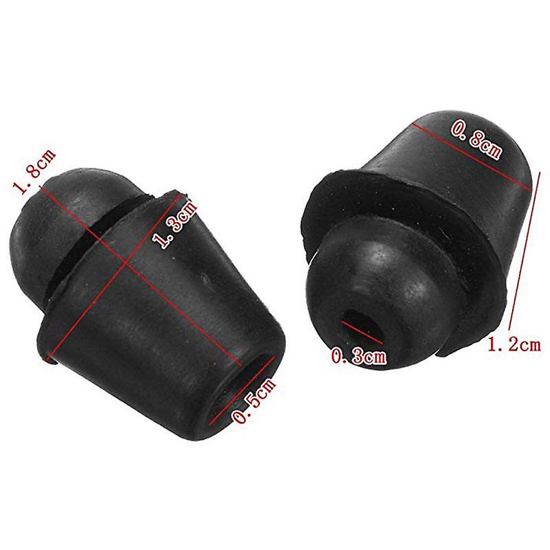 Universal 2pcs Car Door Dampers Buffer Pad Cover Rubber Anti Shock