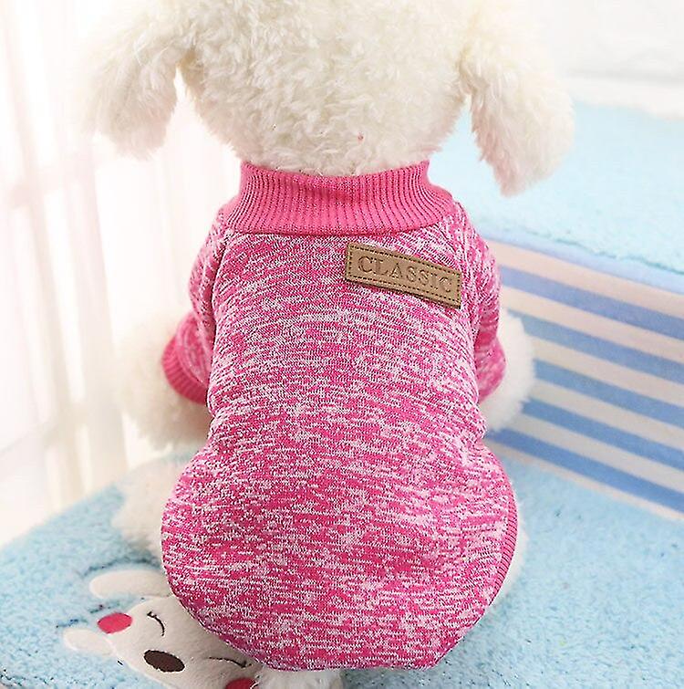 Dog Clothes For Small Dogs Soft Pet Dog Sweater Clothing For Dog Winter Chihuahua Clothes Classic Pet Outfit