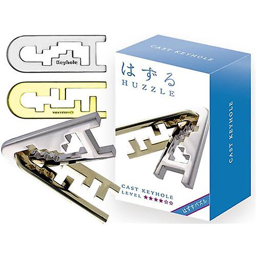 KEYHOLE Hanayama Level 4 Cast Huzzle Brain Teaser High Quality Puzzle Ages 8+