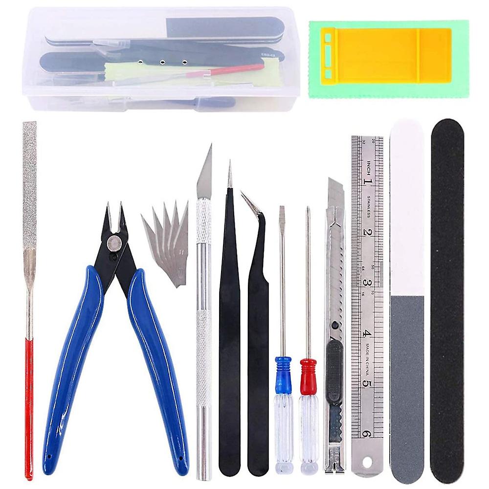 18 Piece Model Tool for Building Tools Up to Modeling Machine Basic Tool Set
