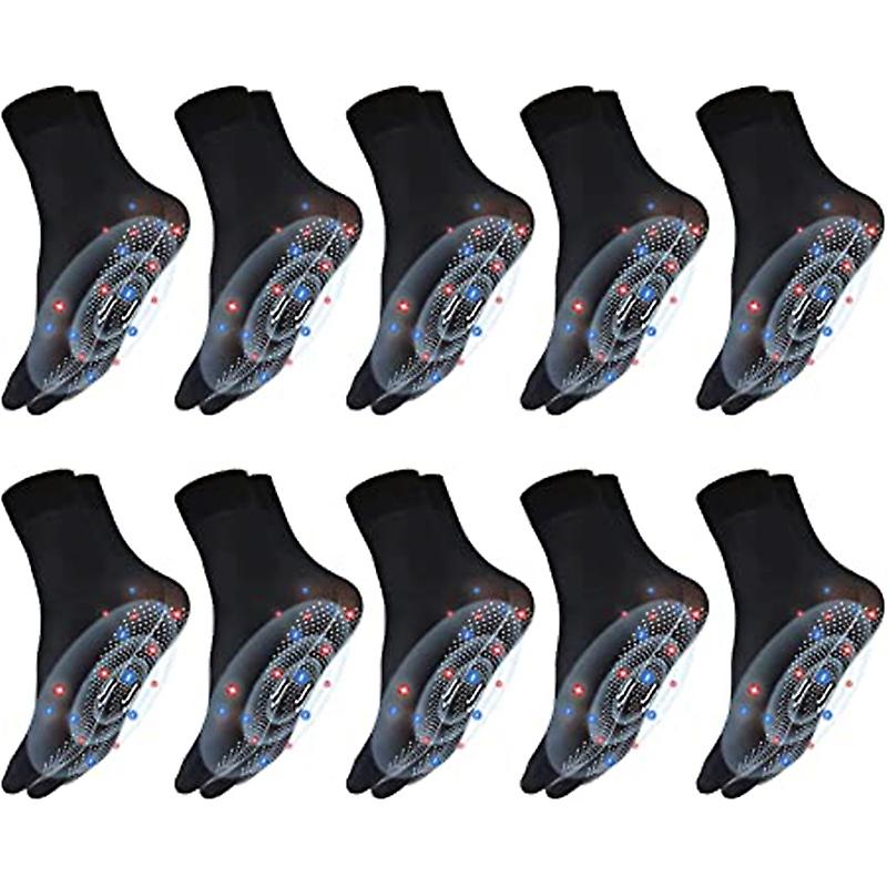 Turmalin jonisk kroppsformande stretchstrumpor Turmalin terapi strumpor