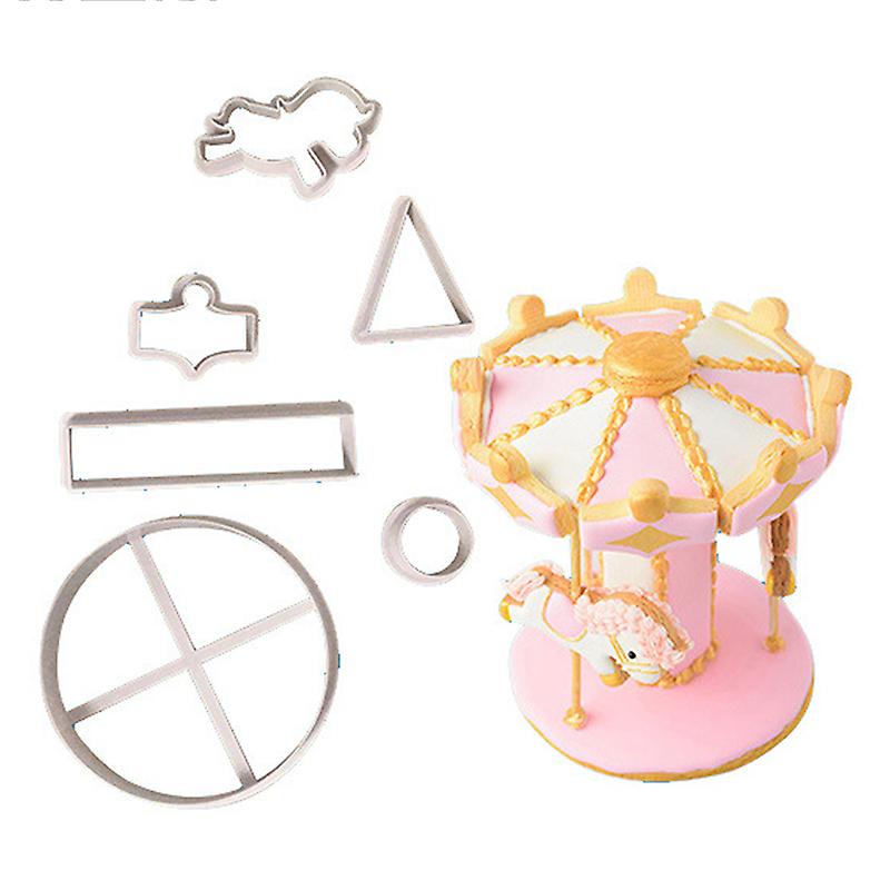 Carousel Cookie Cutter Fondant Cake Decorating Tools Biscuits Cutter Mold