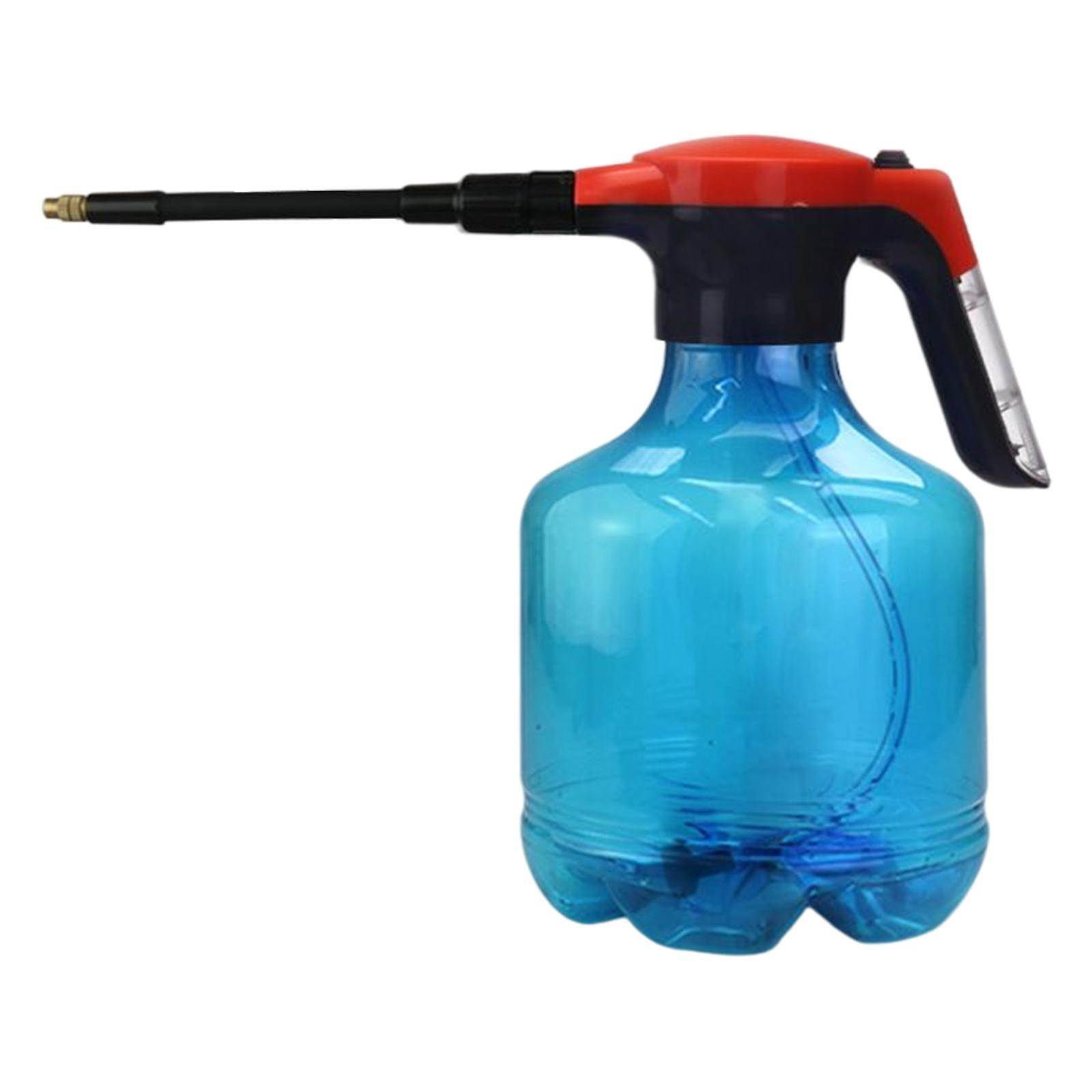 Electric Spray Bottle with Adjustable Nozzle Hand Held Automatic for Kitchen Dark Blue