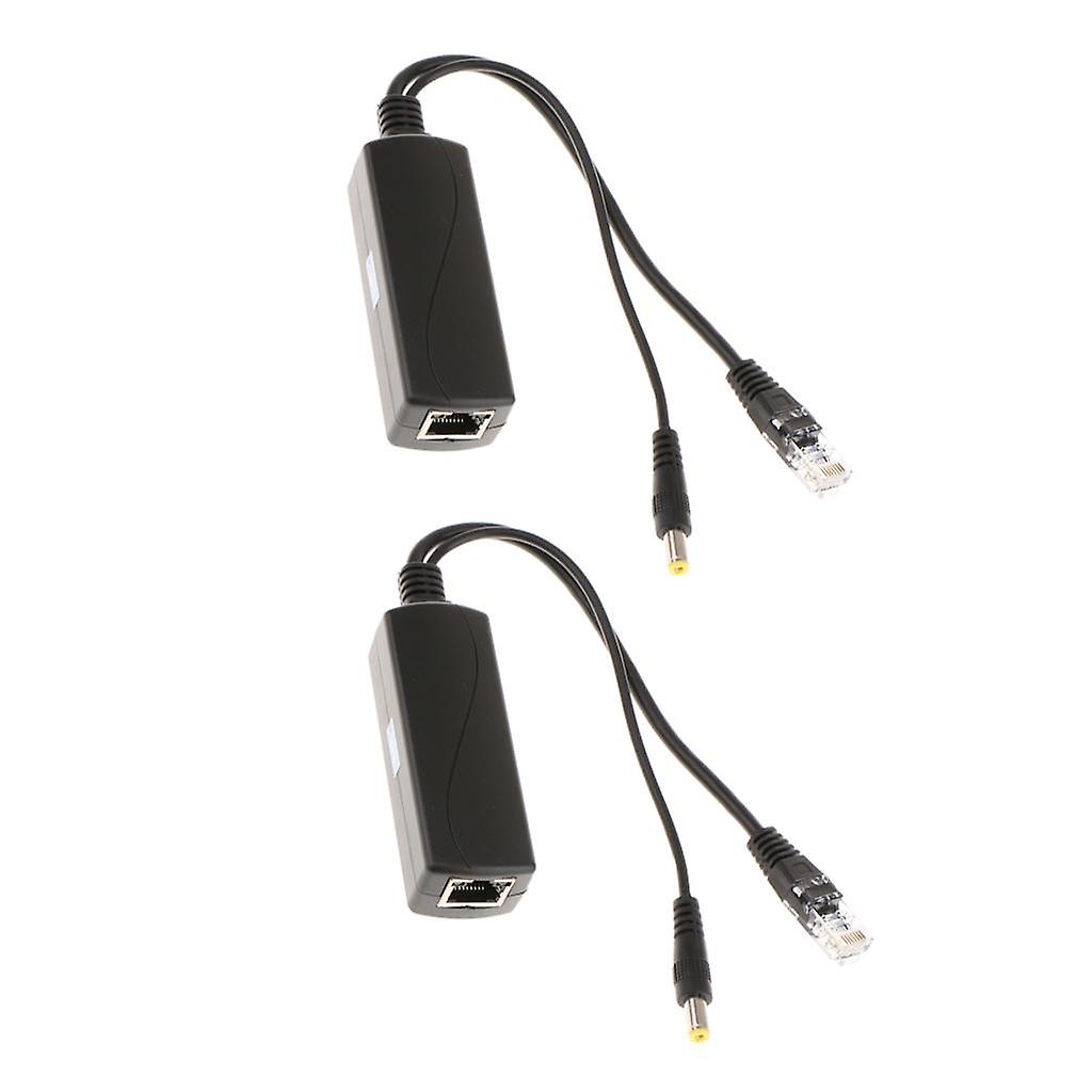 2xPoE Splitter Power Over Ethernet 48V to 12V