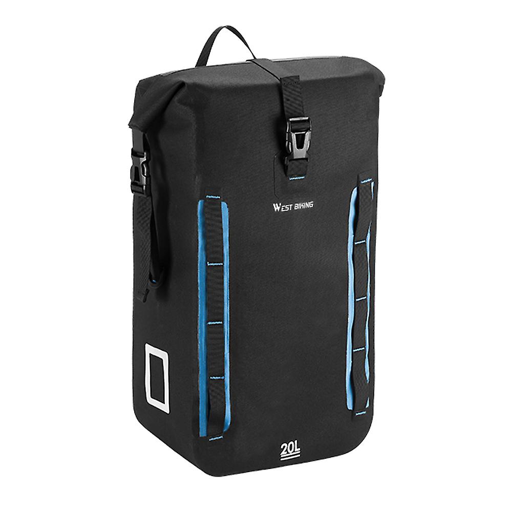 Expandable Bike Rear Seats Bag Riding Storage Bag Large Capacity