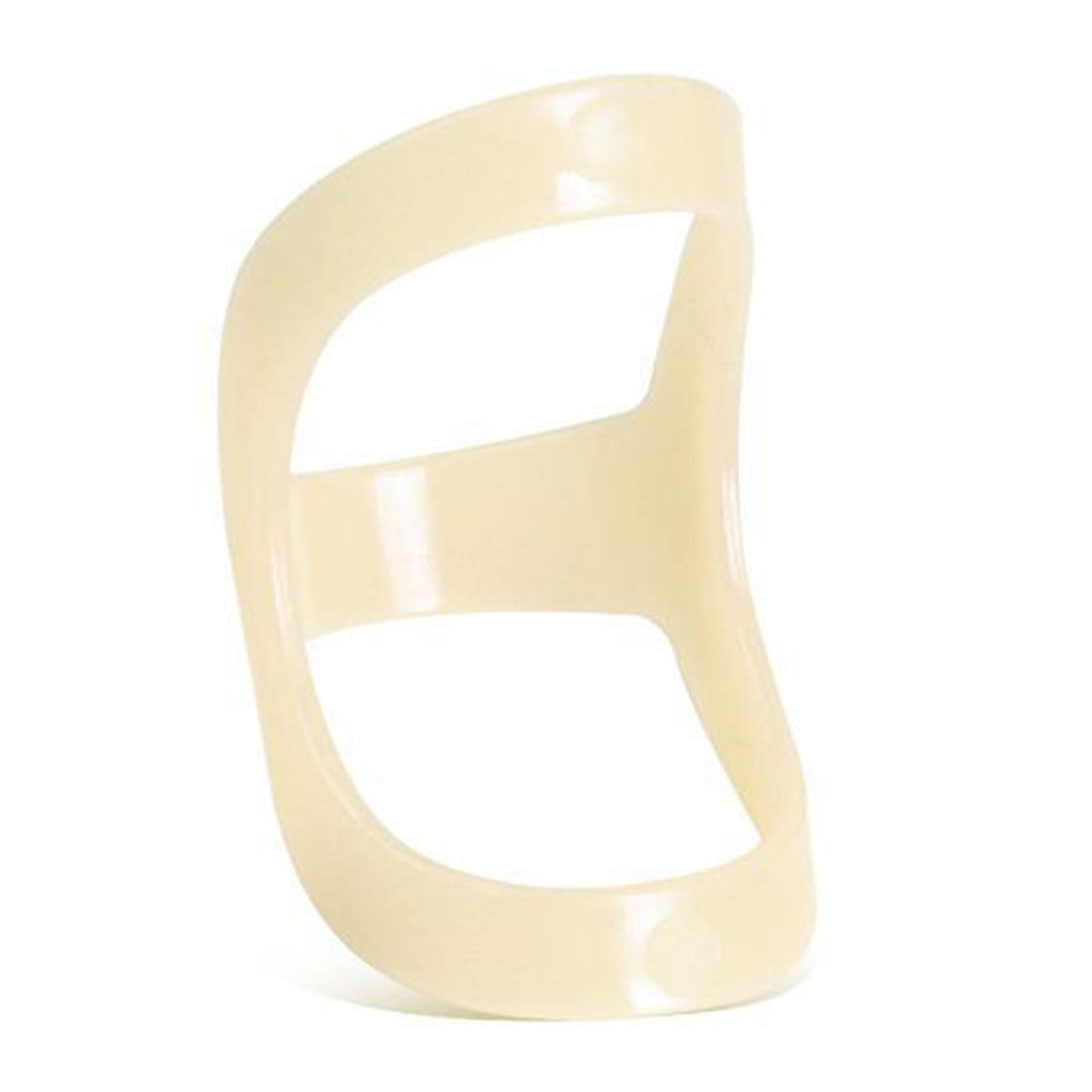 2PCS Oval Finger Splint Professional Finger Brace for Playing Basketball