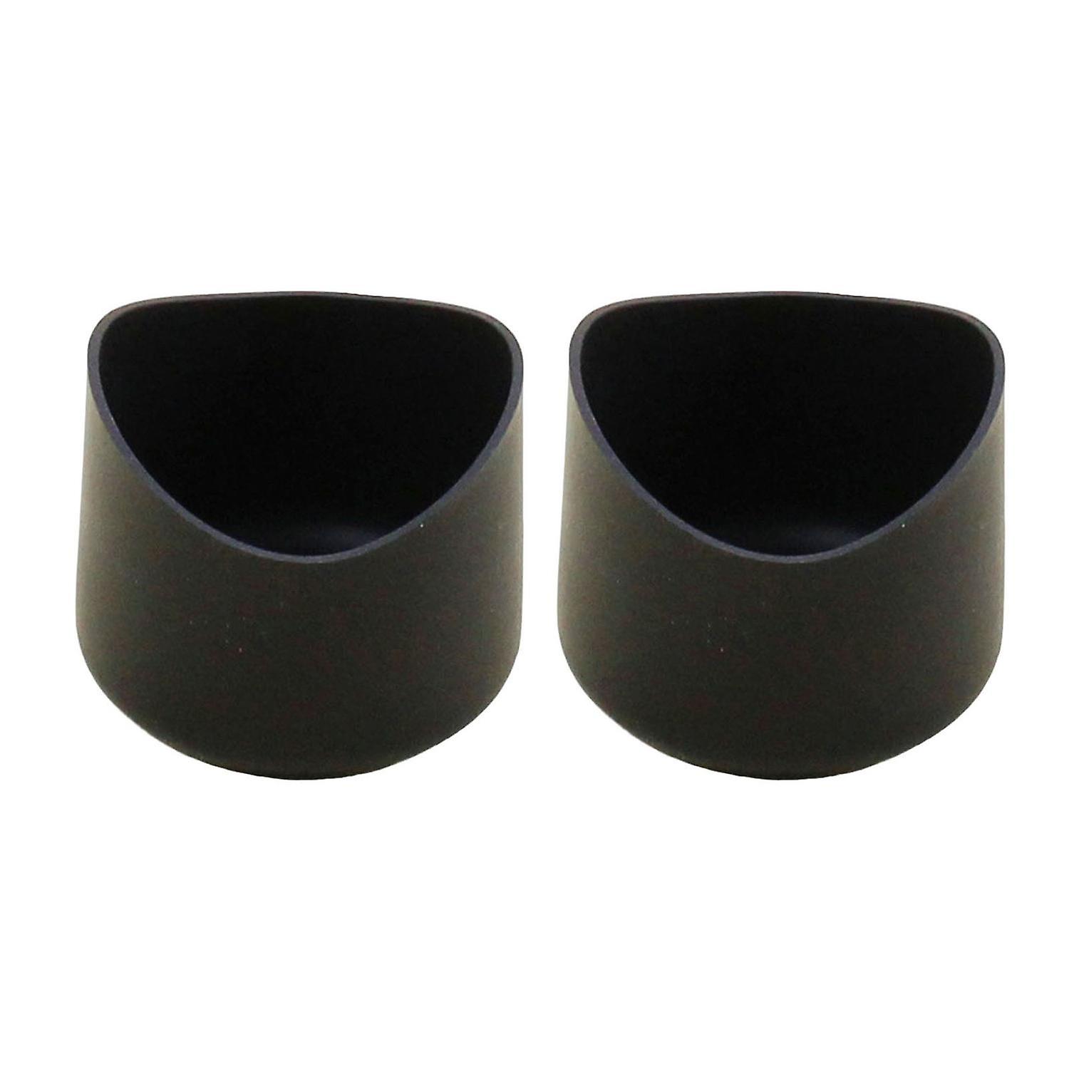ZHOUBA 2Pcs Cup Bottom Covers Portable Anti-scalding Silicone Irregular Bottle Bottom Sleeves