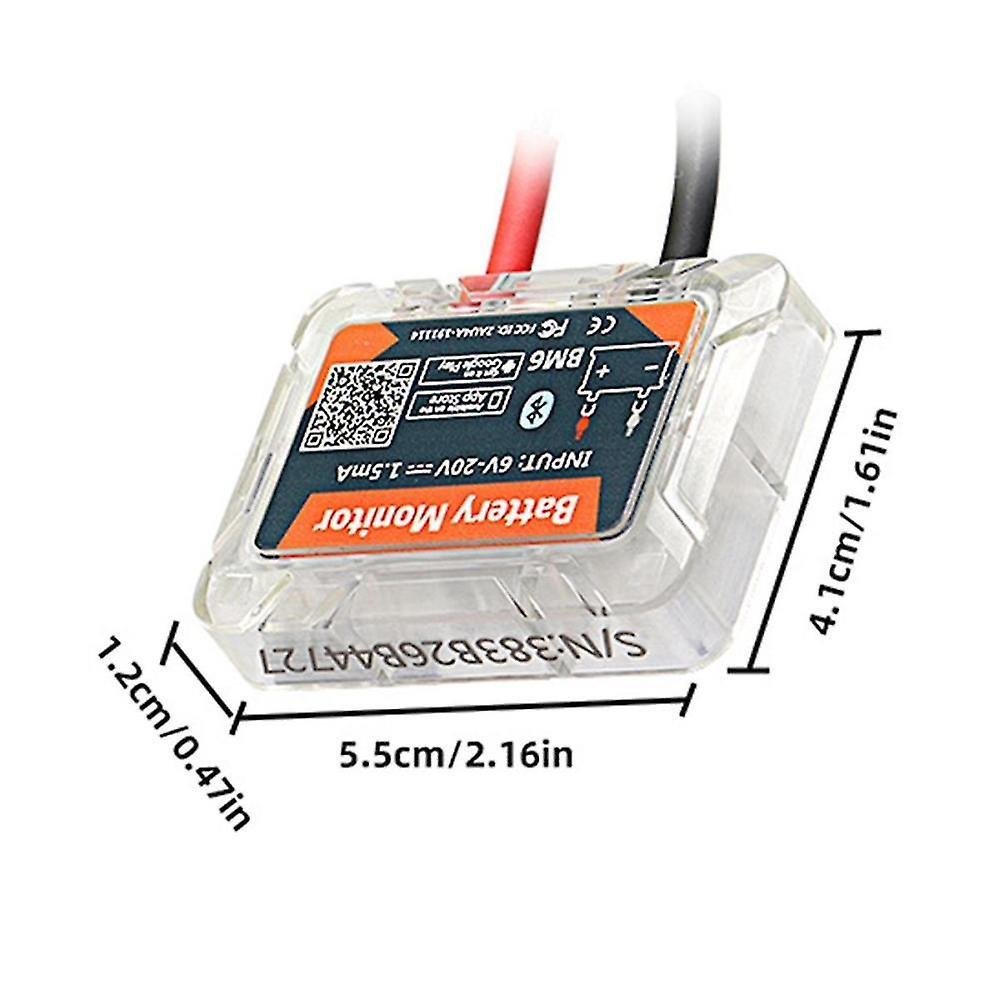 Wireless Bluetooth 4.0 12v Battery Monitory Bm6 With Car Battery Health Check App Monitoring Batter