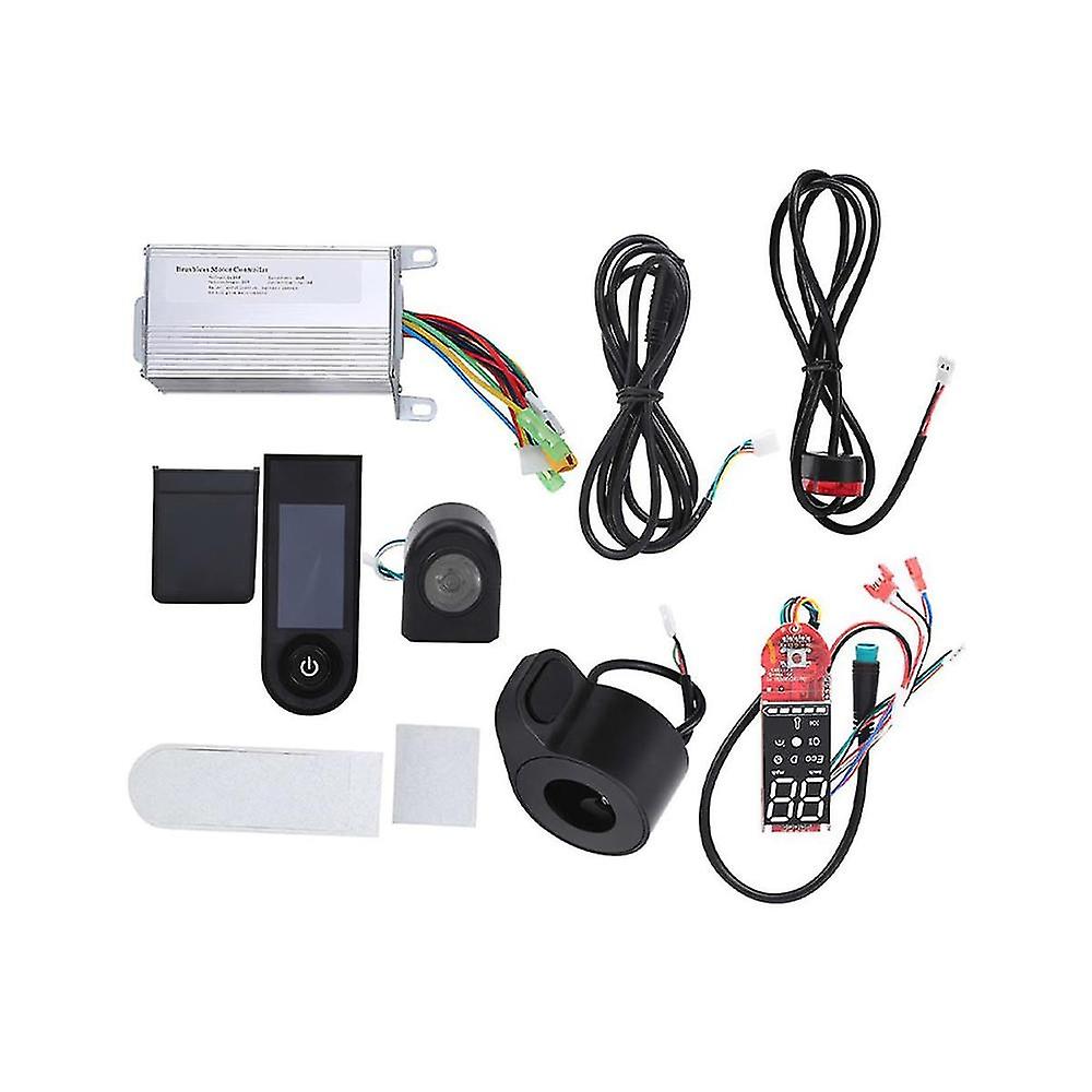 36v 350w Electric Scooter Controller Board Set With Dashboard Accelerator Replacement For M365/pro