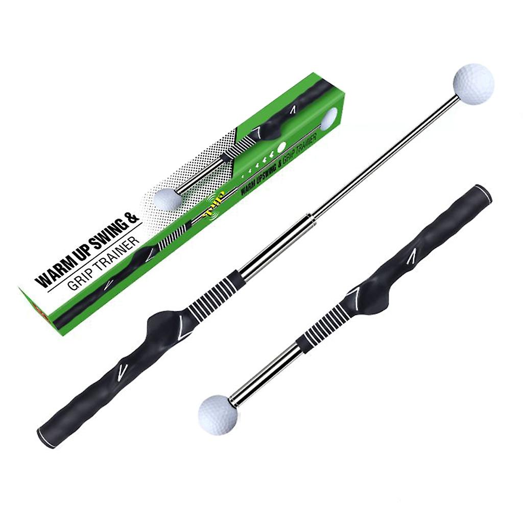 Telescopic Warm Up Golf Swing Trainer Golf Swing Practice Stick Training Aid