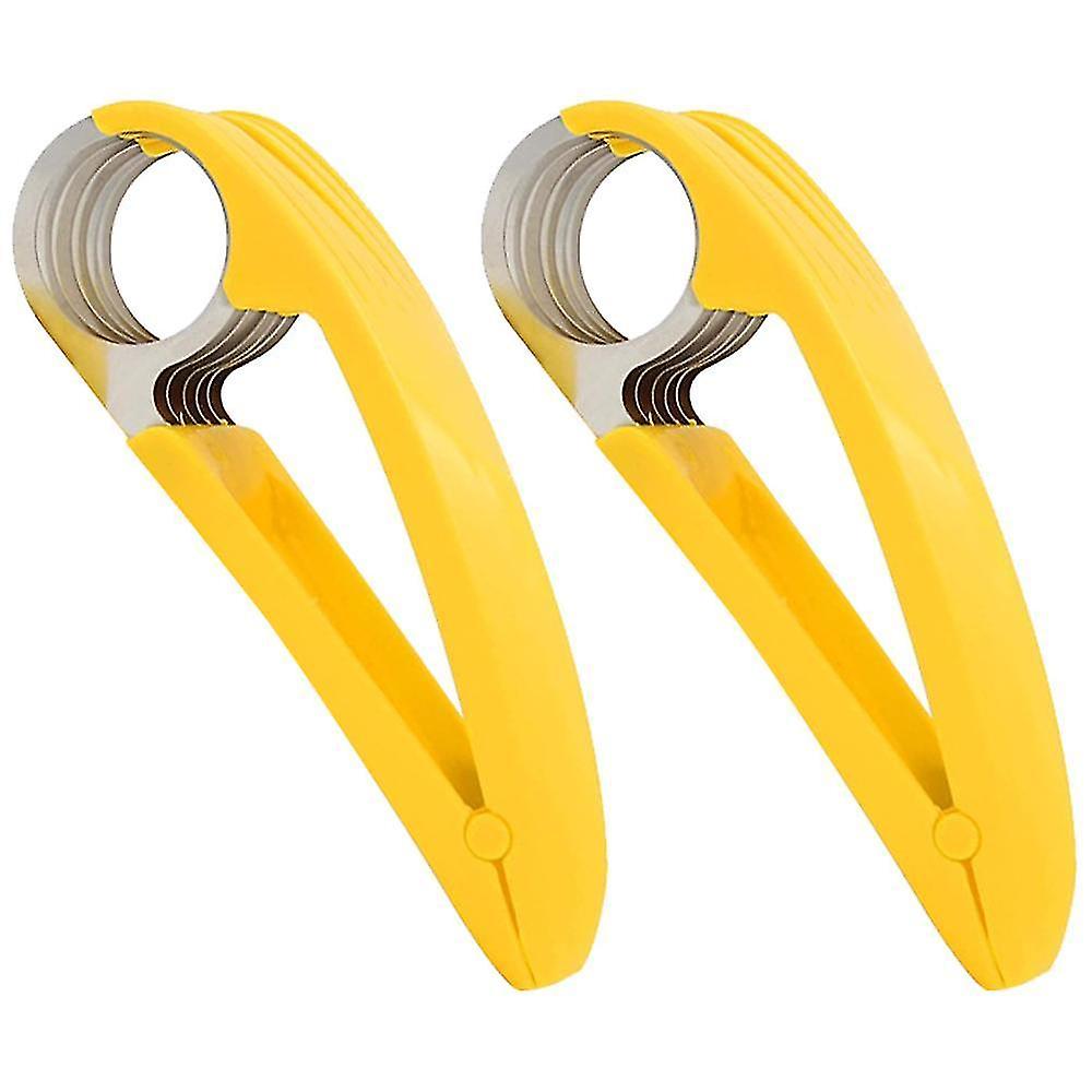 Banana Slicer,fruit And Vegetable Salad Peeler Cutter Kitchen Tools For Banana, Sausage, Strawberry,