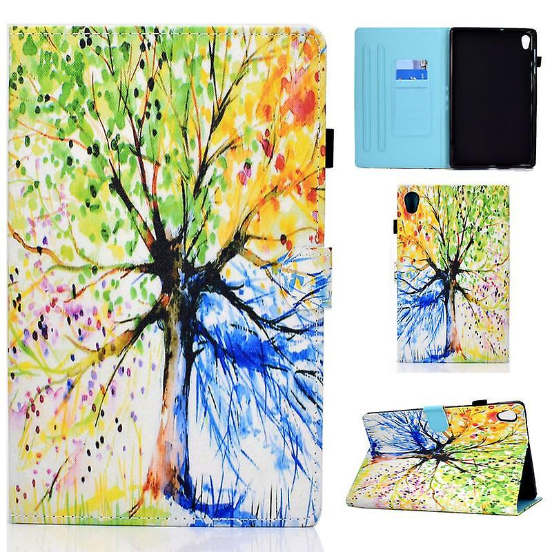 Case For Lenovo Tab M10 2nd 10.1 inch Pattern Cover With Auto Sleep/Wake Function