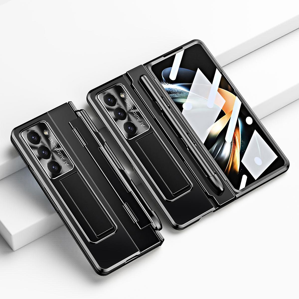 For Samsung Galaxy Z Fold5 5G Case with Stand, Pen Holder and Pen