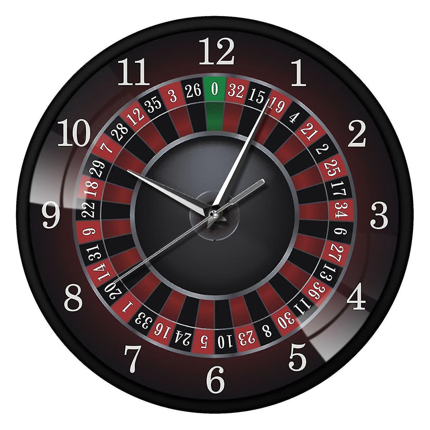 Creative Metal Retro Clock Compass Wall Clock