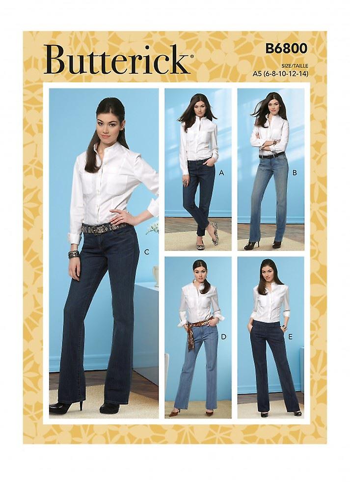 Butterick Paper Sewing Pattern 6800