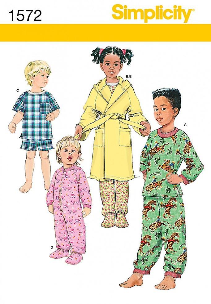 Simplicity Paper Sewing Pattern 1572