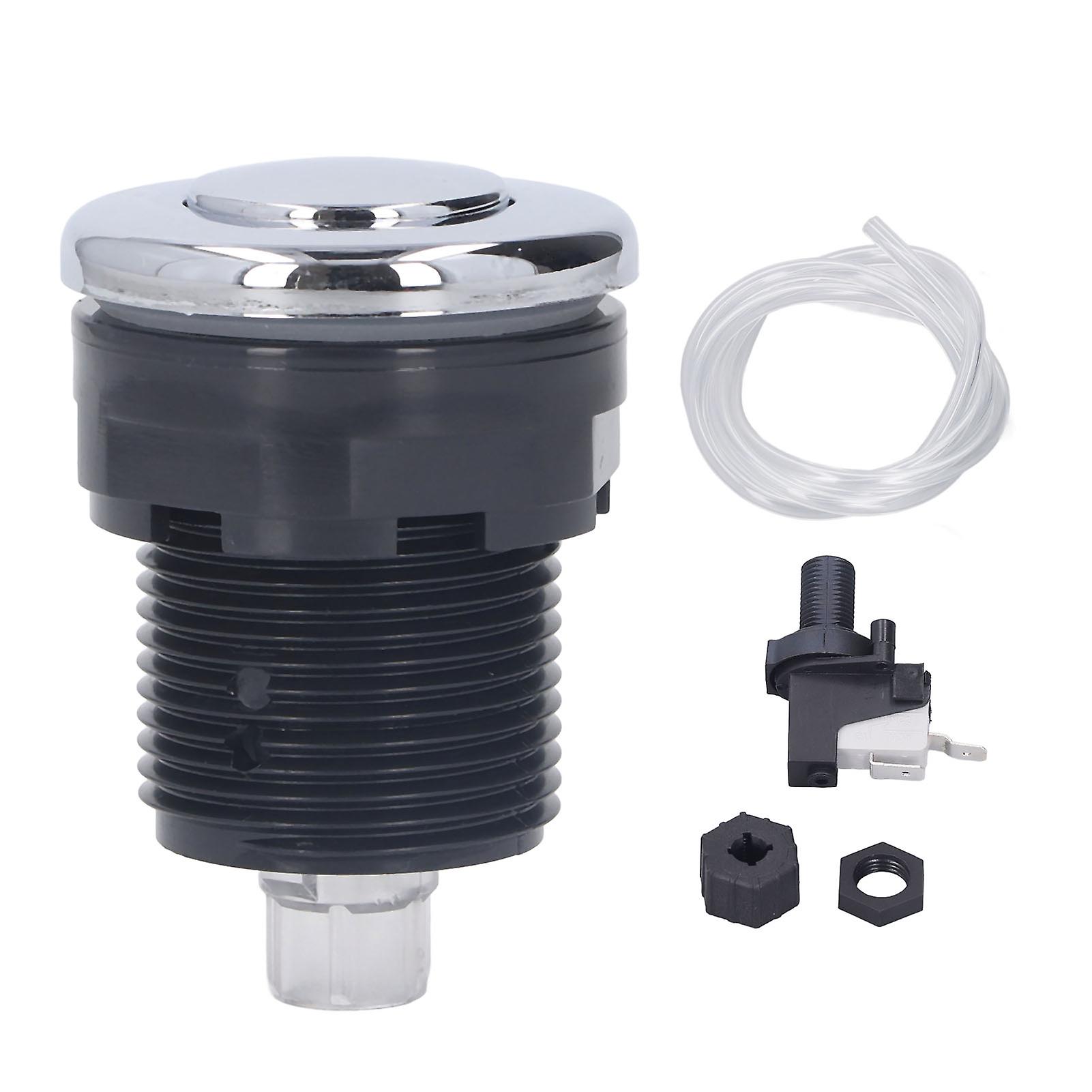 Garbage Disposal Air Switch Kit Stainless Steel Head Flexible Spa Bathtub Air Switch 125‑250V 34 Button