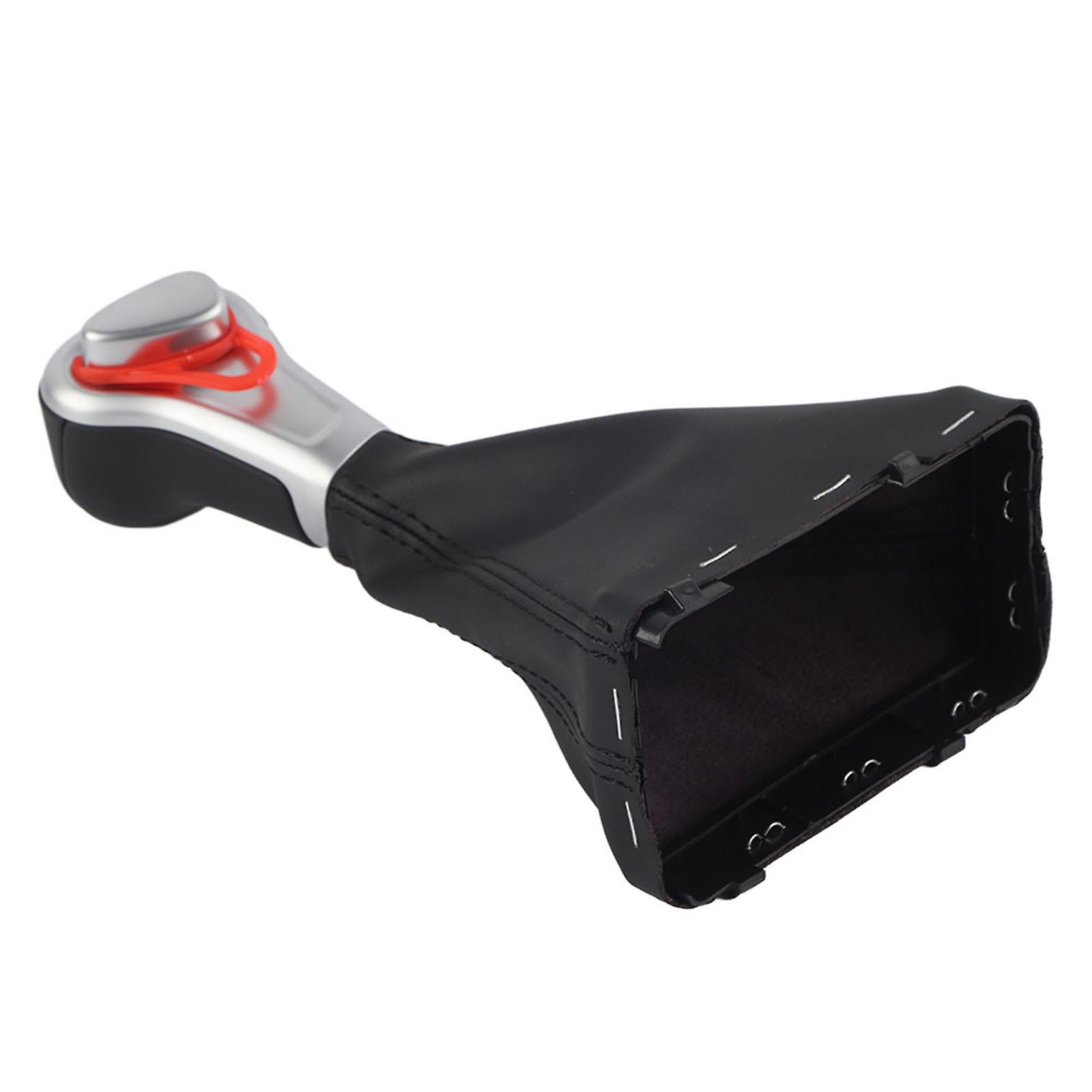 New Gear Shift Knob Gaitor Boot Cover Black Leather for A5 A4L Q5 B8 B8PA