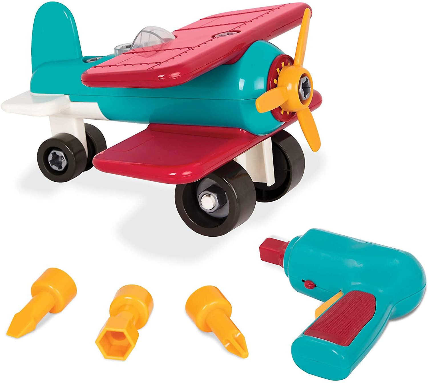 DIY Airplane Assembly with Working Cordless Screwdriver