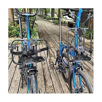 Bike Bracket For Folding Bikes Front Carrier Frame Backpack Bascket Bag Frames Bicycle Parts Vertical