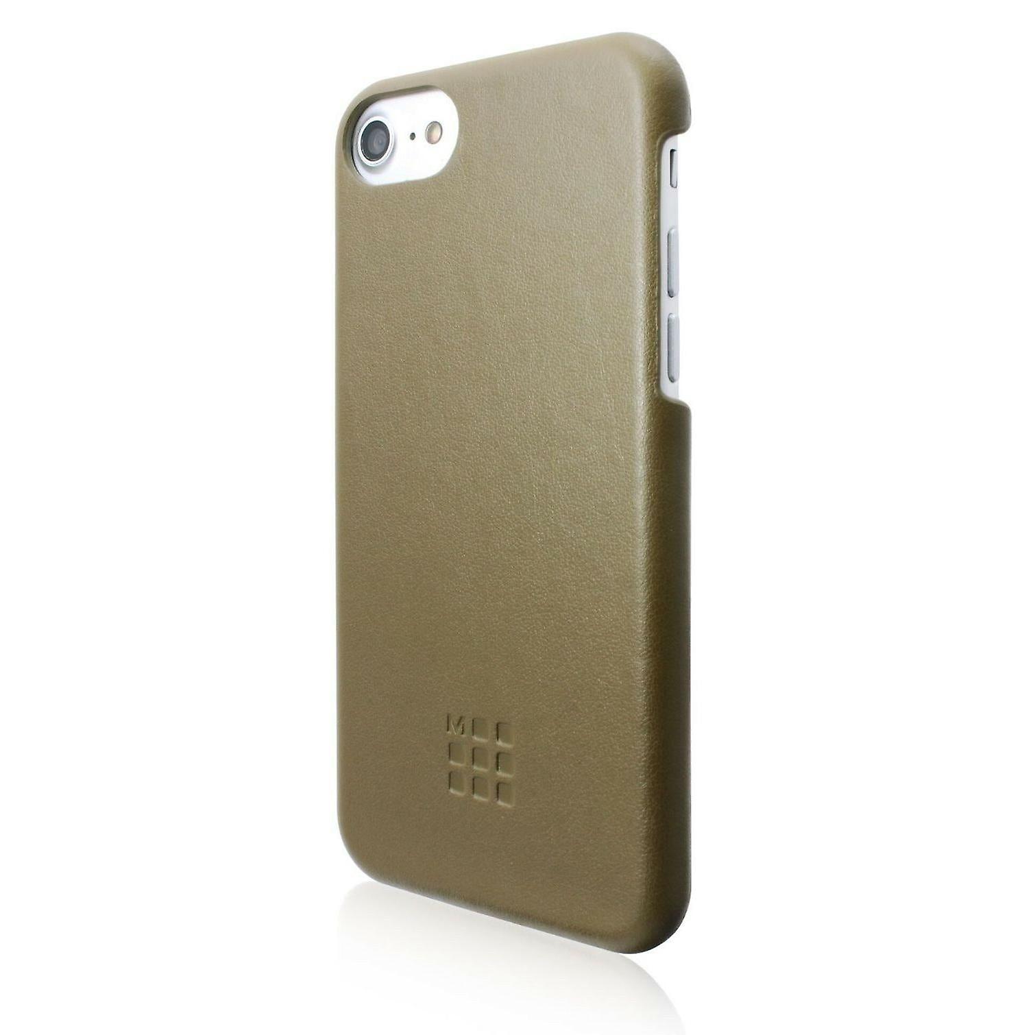 Moleskine Pu Leather Hard Case For Iphone Se 2020/8/7/8 Plus/7 Plus Khaki Green