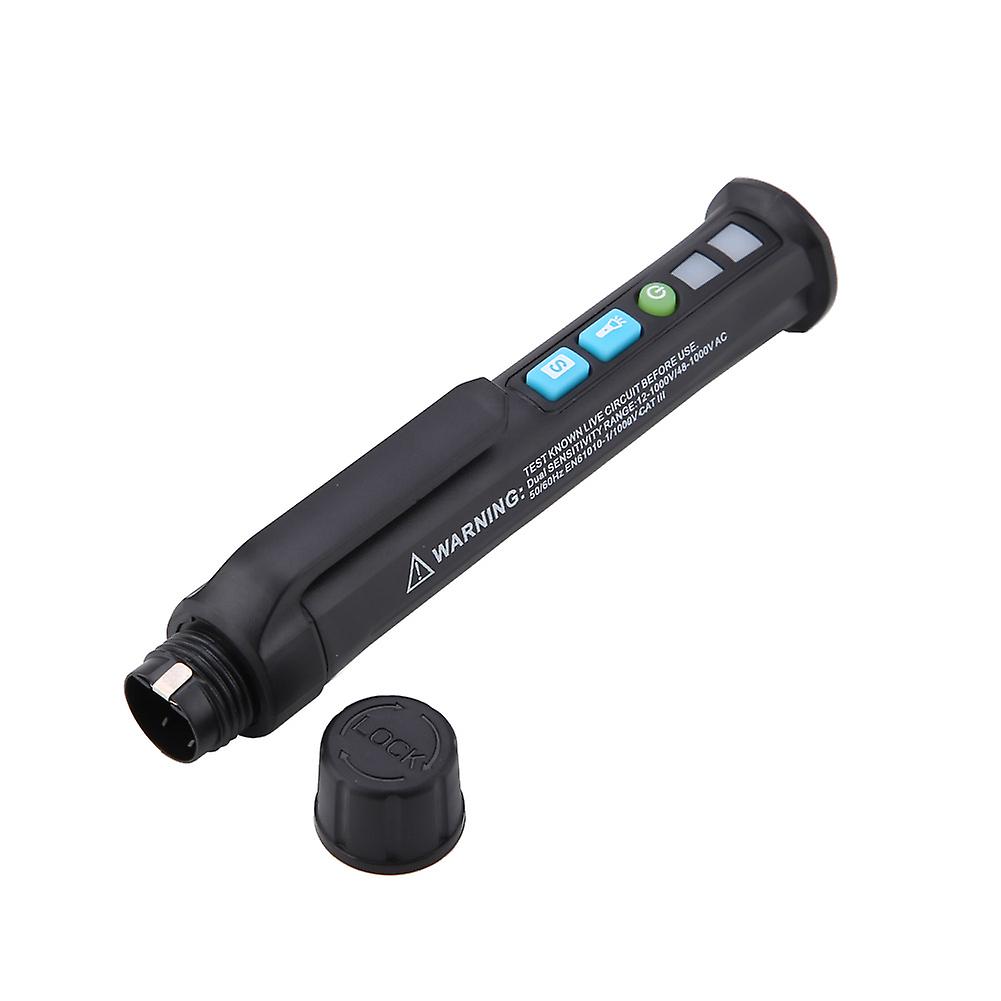 Qukaim Intelligent Voltage Tester AC10 1000V Intelligent Non-AC Voltage Tester, Volt Detector with Digital Display, Compact Design for Home and