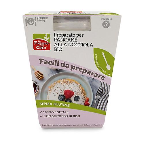 Organic gluten-free hazelnut pancake mix 100 g