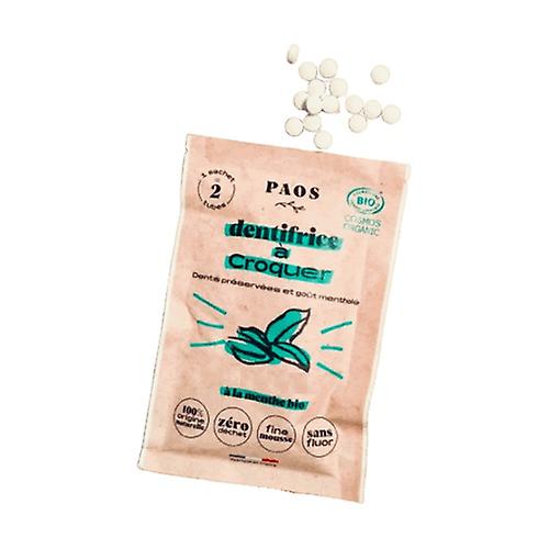 Chewable organic toothpaste - Mint - Bulk 1 kg (Mint)