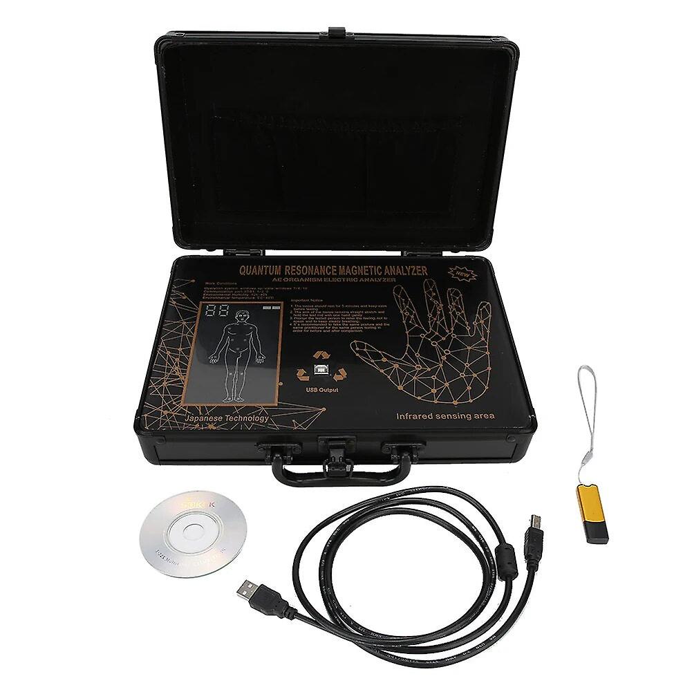 Professional Sub-health Detector Microelement Analyzer Care Instrument With Usb Cable Strict Health Statistics Processing