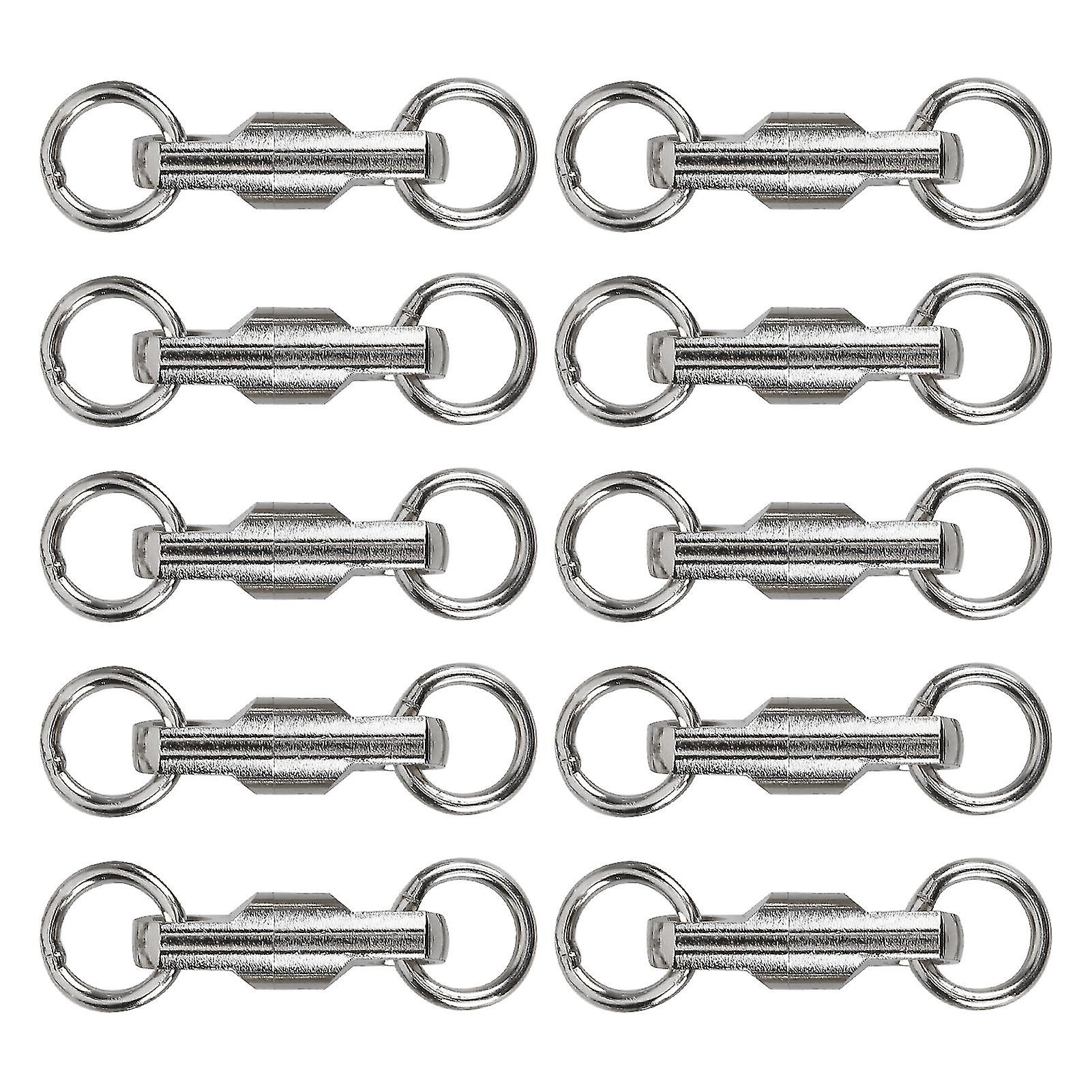 High Strength Fishing Swivel Connector with Flexible Rotation and Reduced Resistance