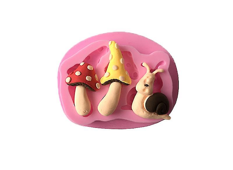 Mushroom Snail Baking Mould - 1pc