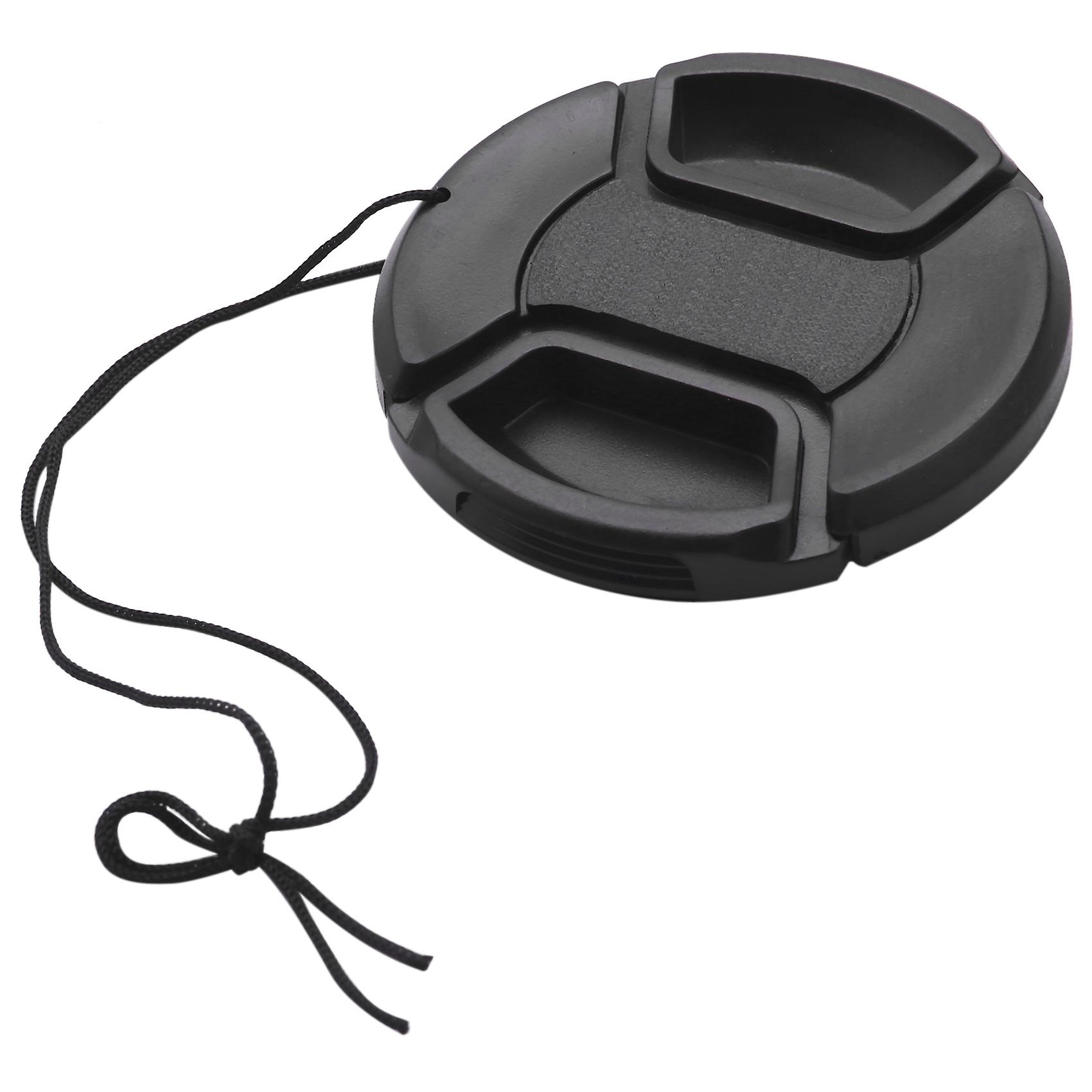 58Mm Lens Cap With Lens Cap Leash Hole Bundle For Dslr Cameras For (58Mm)- 4 Pack