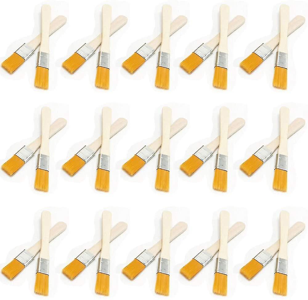 Cogex Pro Paint Brushes Set - 5 Brushes With Wooden Handles (3 Flat + 2 Filbert) | Professional Artist Brushes For Acrylic, Oil, Watercolor - View #9