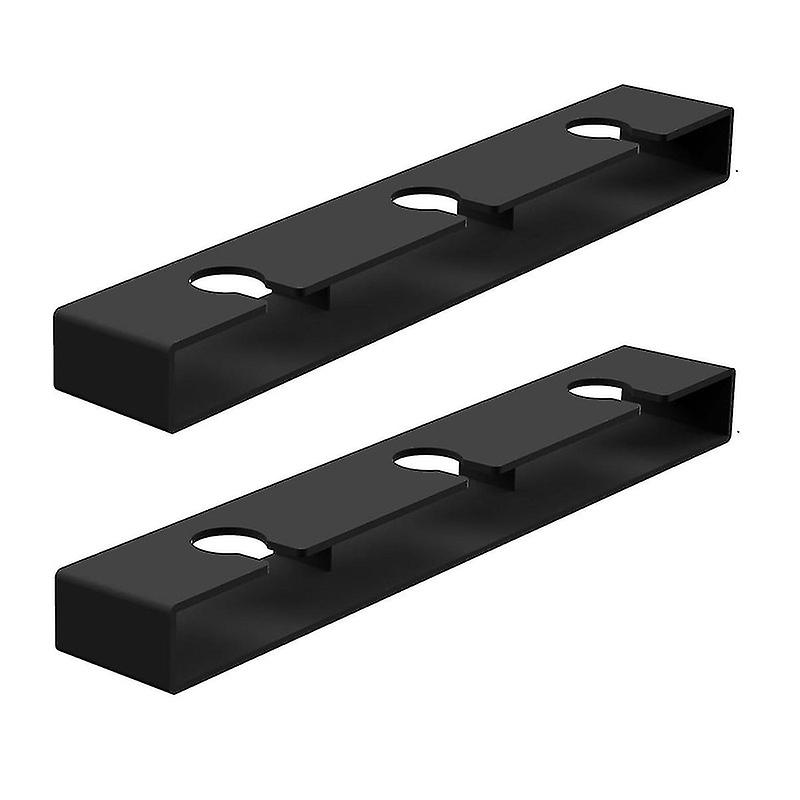 Weinglashalter, Weinglasregal, 2er-Pack, Weinglashalter ohne Bohren unter dem Schrank, hängender Stiel