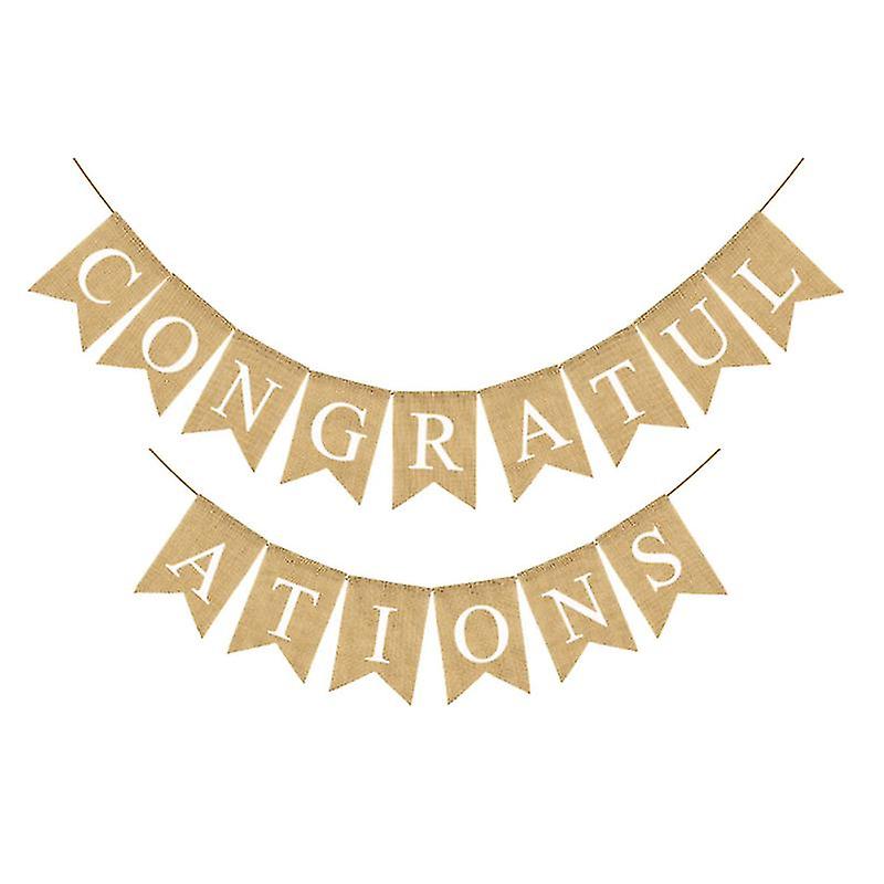 1set Congratulations Banner