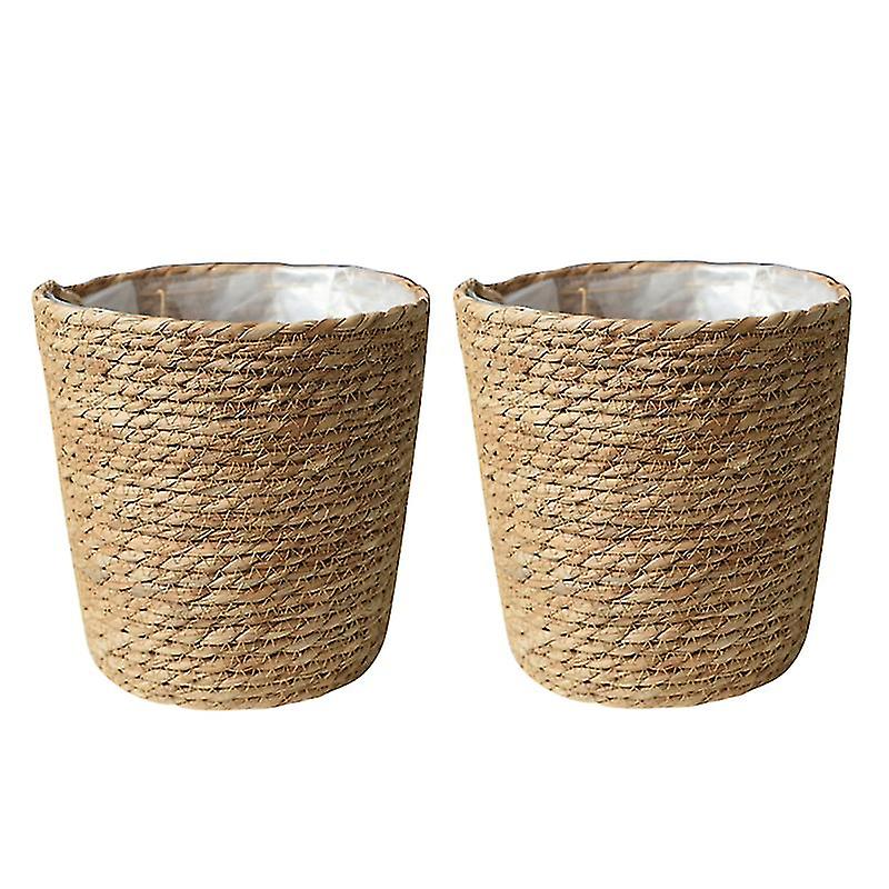 2pcs Seagrass Basket Planters