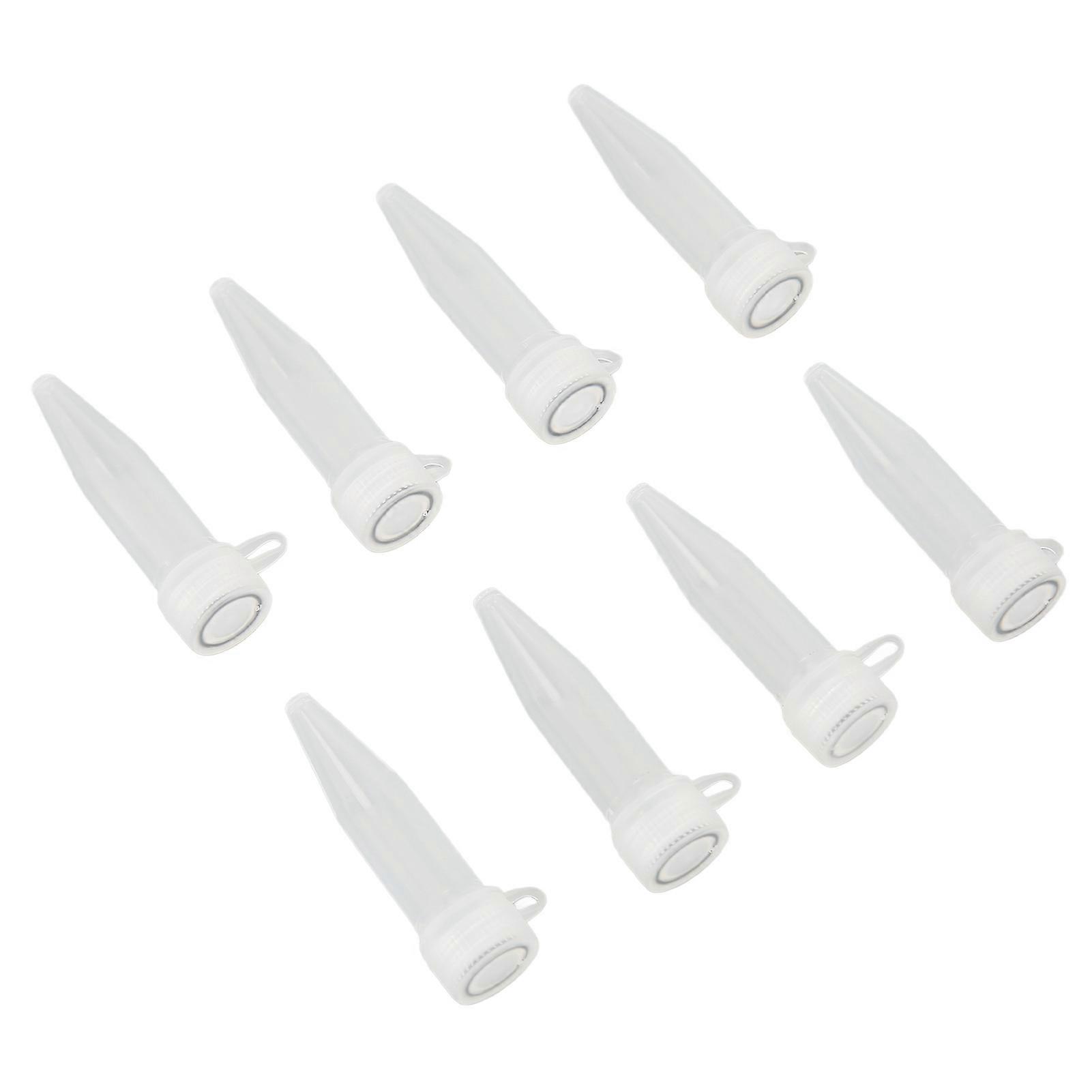 500pcs Microcentrifuge Tube Professional Clear Polypropylene 1.5ml Centrifuge Tube with Snap Cover for Laboratory Supplies Pointed Bottom 